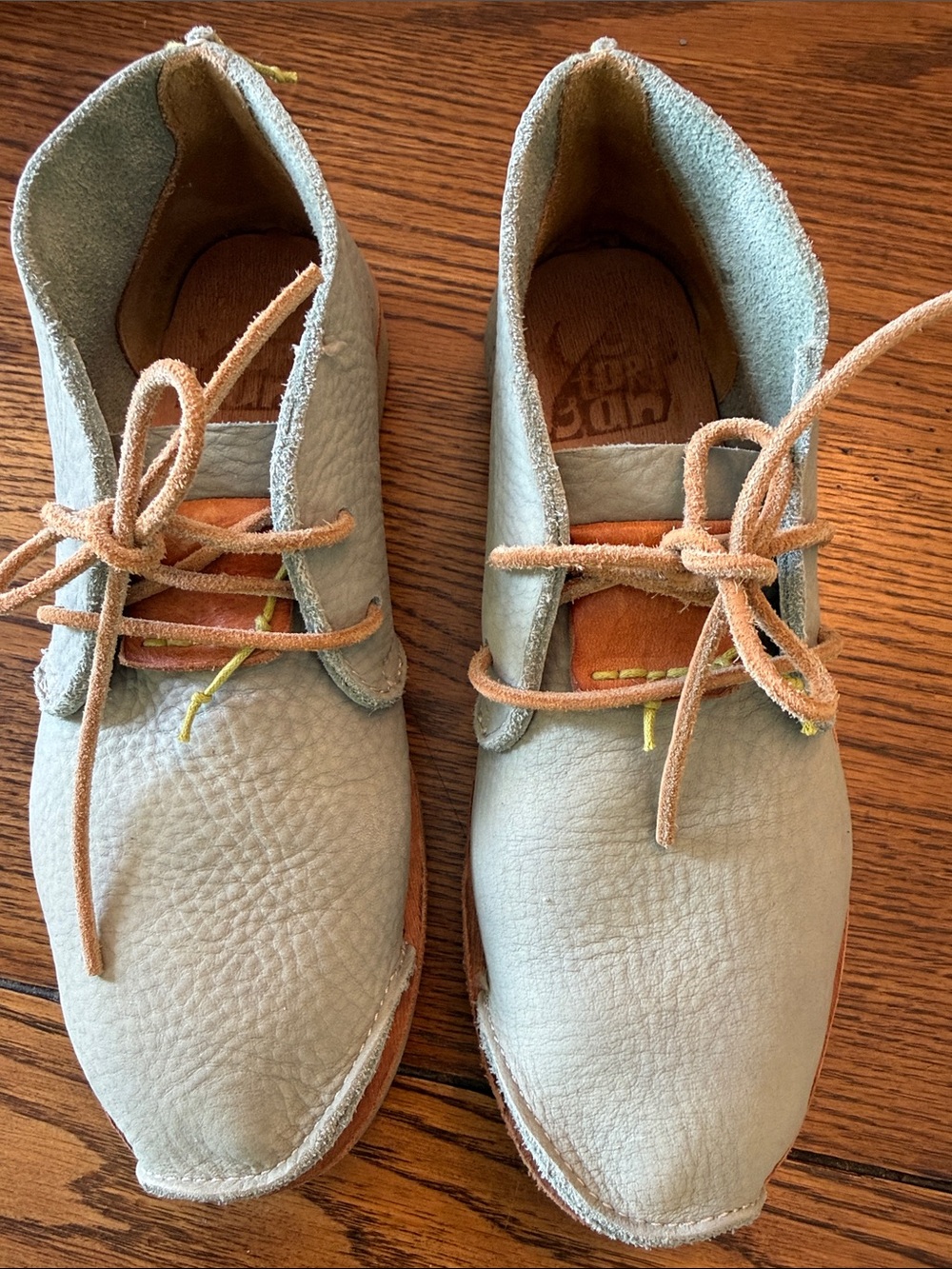 Satorisan Benirras Leather Chukka Boots Blue EU 40 Minimalist Comfort Shoes